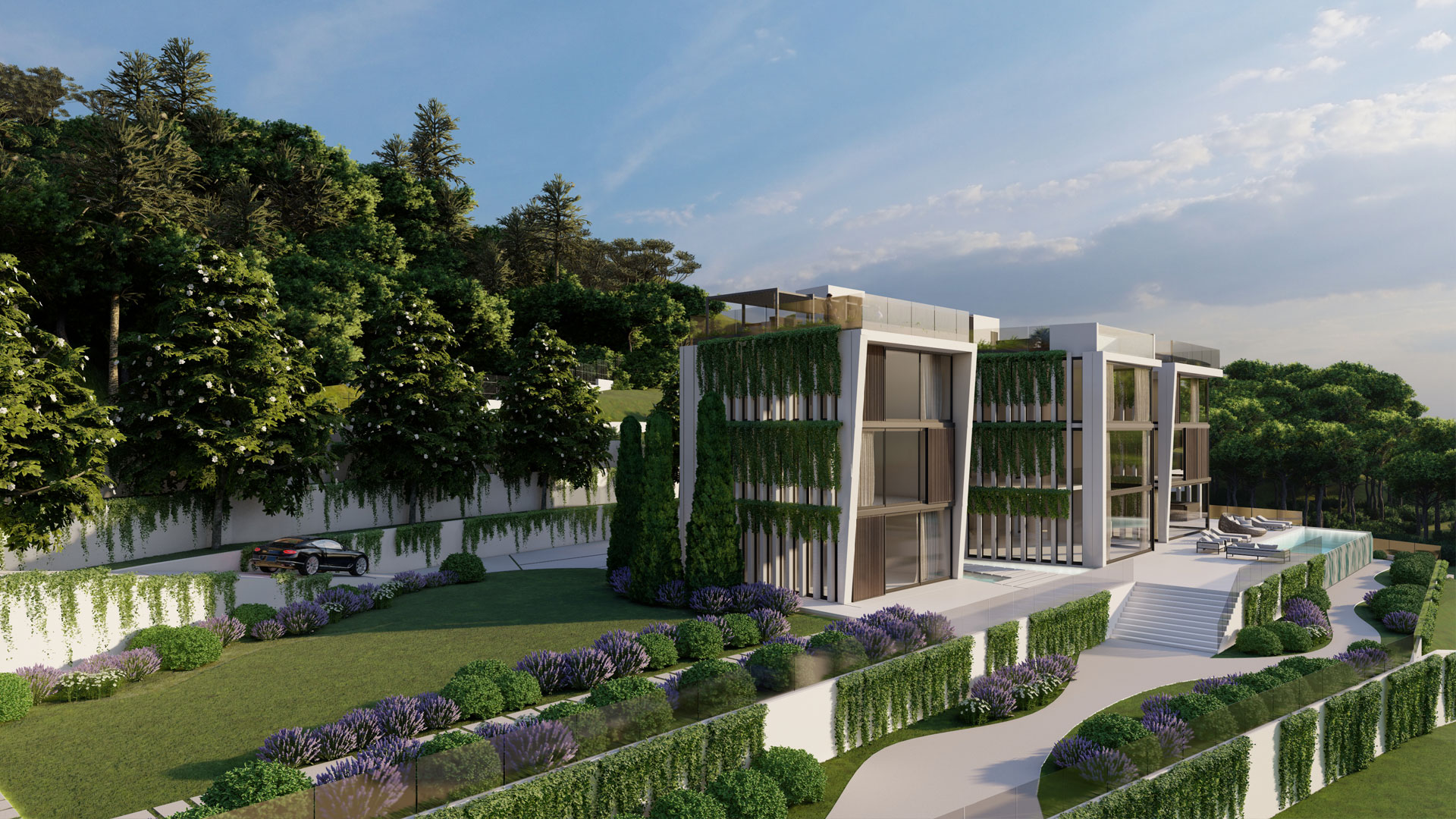 Sky Deck: terraza de un proyecto residencial en la zona alta de Barcelona
