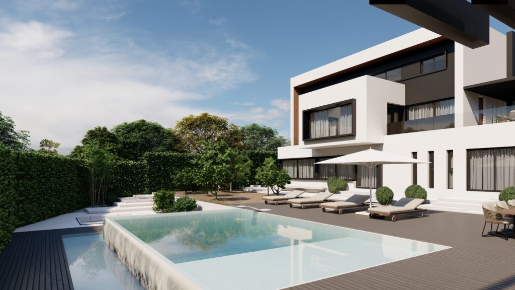 Casa unifamiliar con piscina